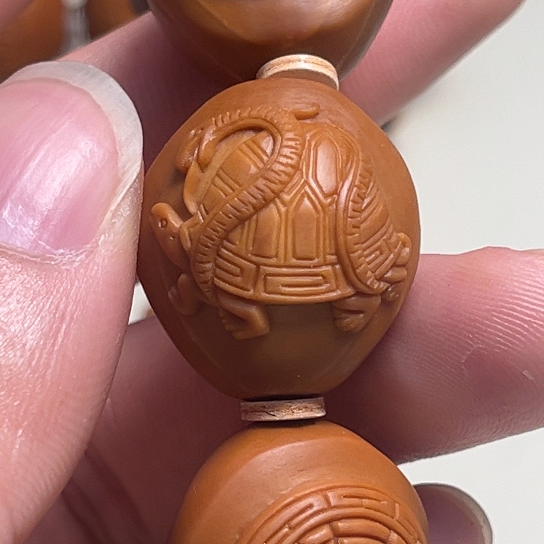 橄榄核吊坠平*四象八卦