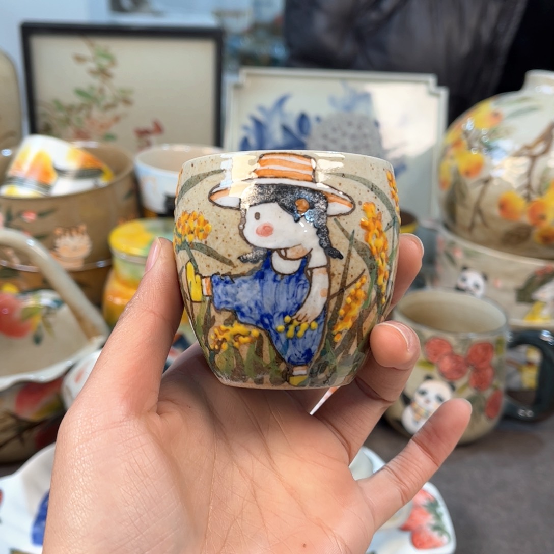 景德镇陶瓷手工杯