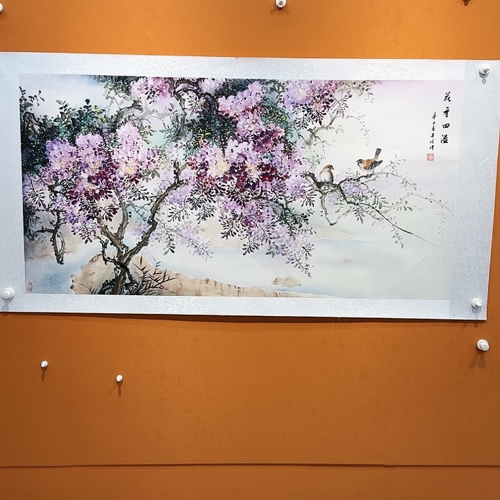 国画书法作品多次参加