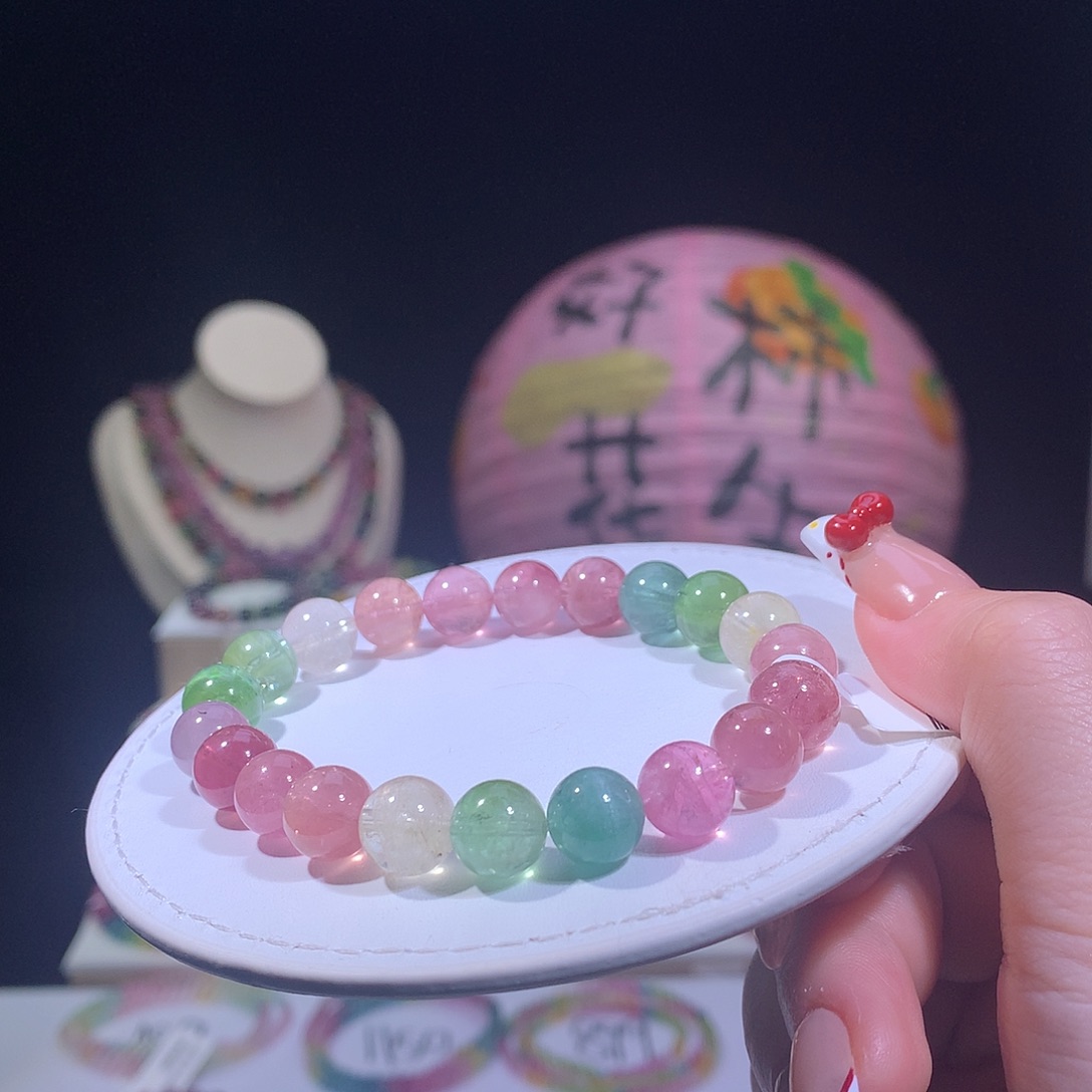 碧玺手链未镶嵌碧玺