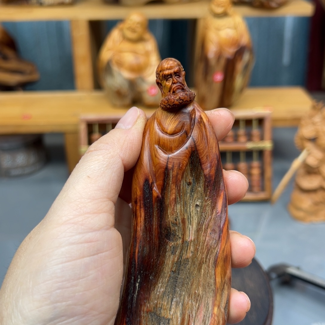 柏木崖柏木摆件手把件27