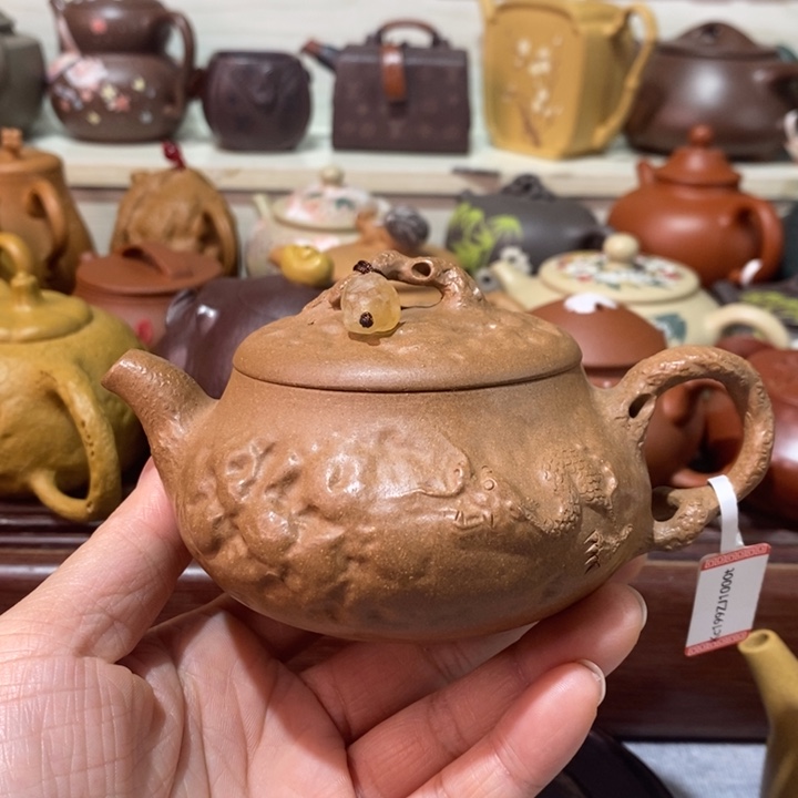 茶壶紫砂微瑕处理一把