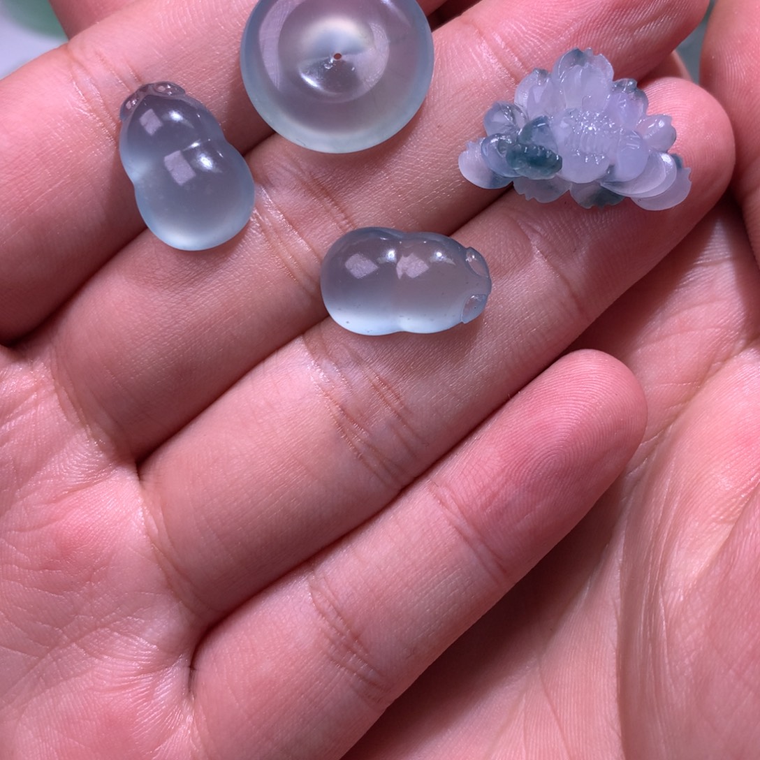 y***a定制翡翠未镶嵌毛货