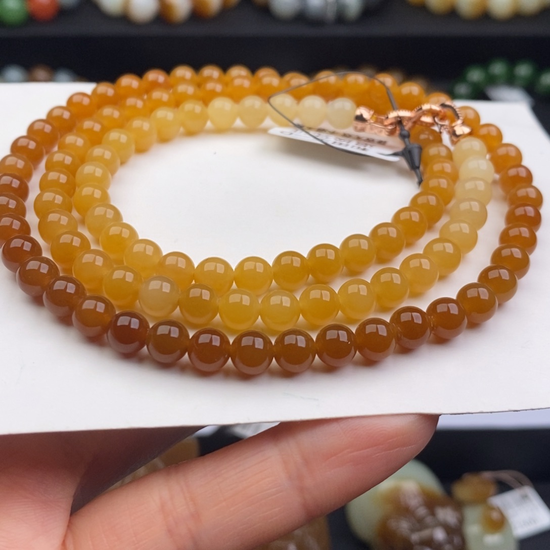 和田玉未镶嵌手串