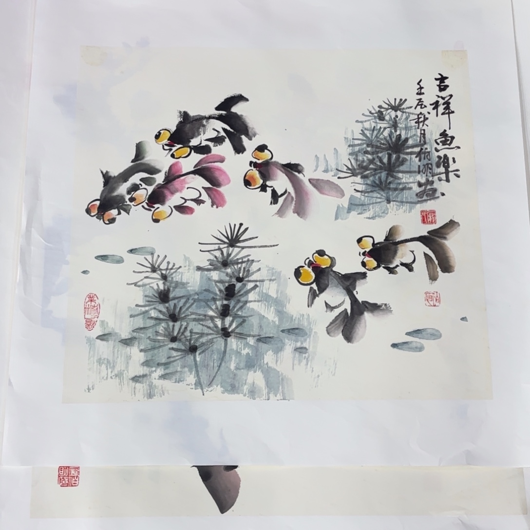 国画国画老师作品刘