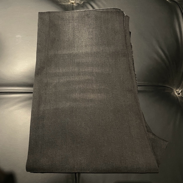 1157黑灰罗巴黎时装周设计师款舒适百搭男士牛仔裤