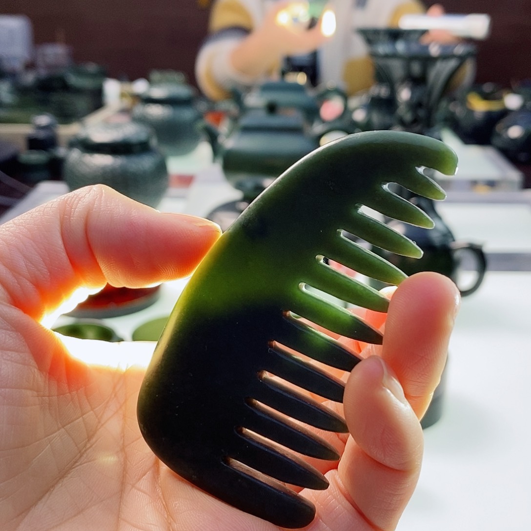 和田玉（青玉）摆件未镶嵌用****2福利