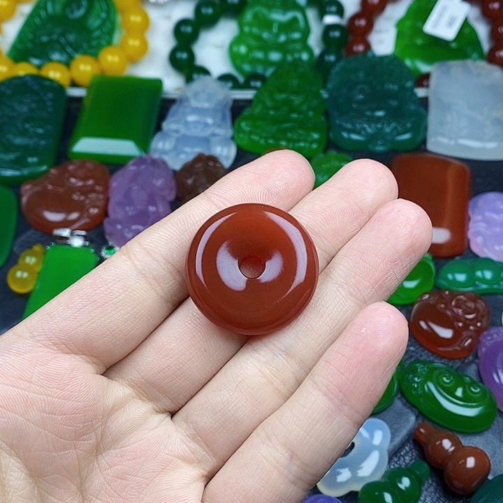 玛瑙/玉髓未镶嵌颈饰