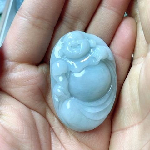 翡翠颈饰未镶嵌天然缅甸翡翠a货