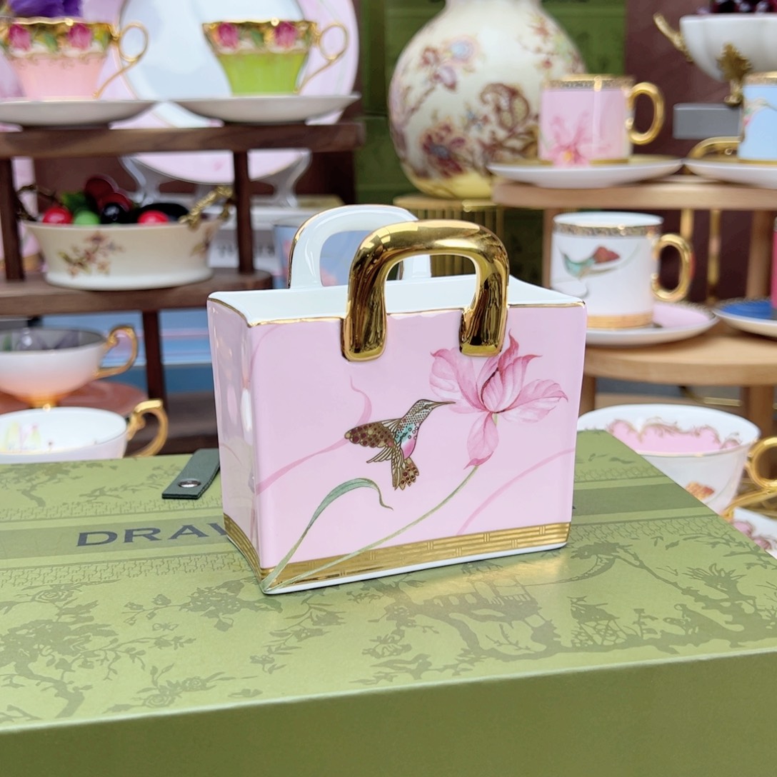 自然写生手提包卡特兰瓷片礼盒