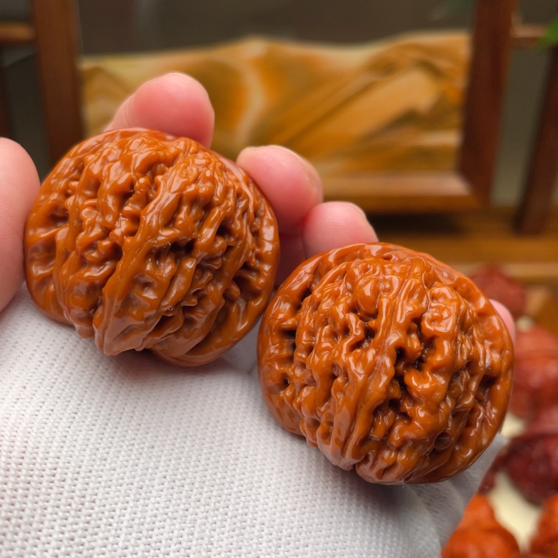 文玩核桃把件四座楼40