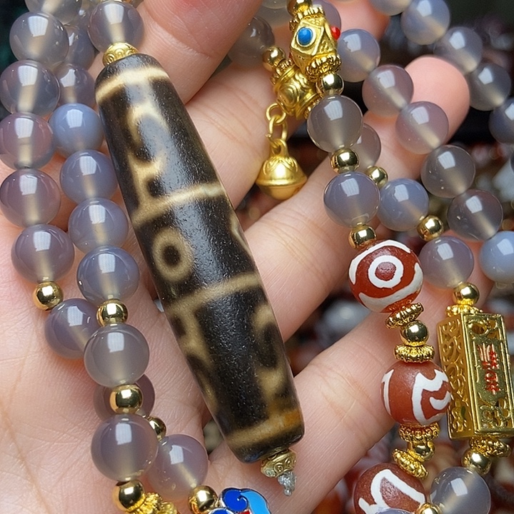 玛瑙/玉髓未镶嵌手链