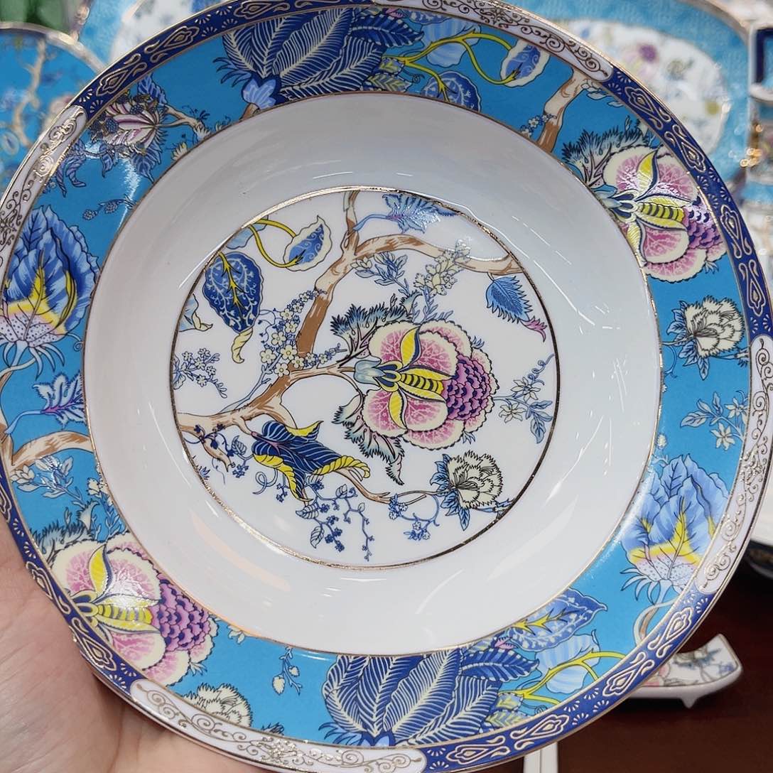 36%以上骨粉骨瓷8英寸汤盘