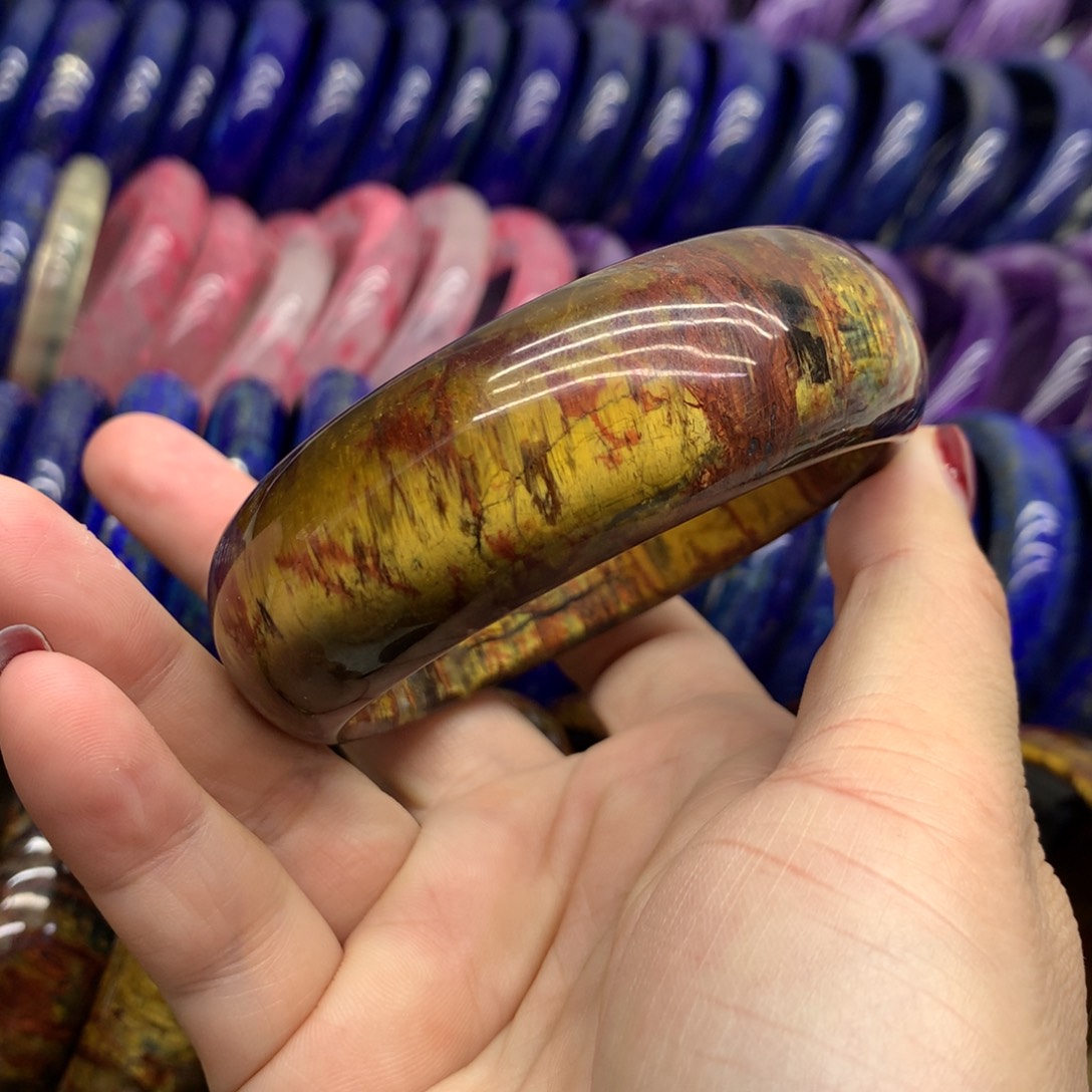 木变石手镯未镶嵌