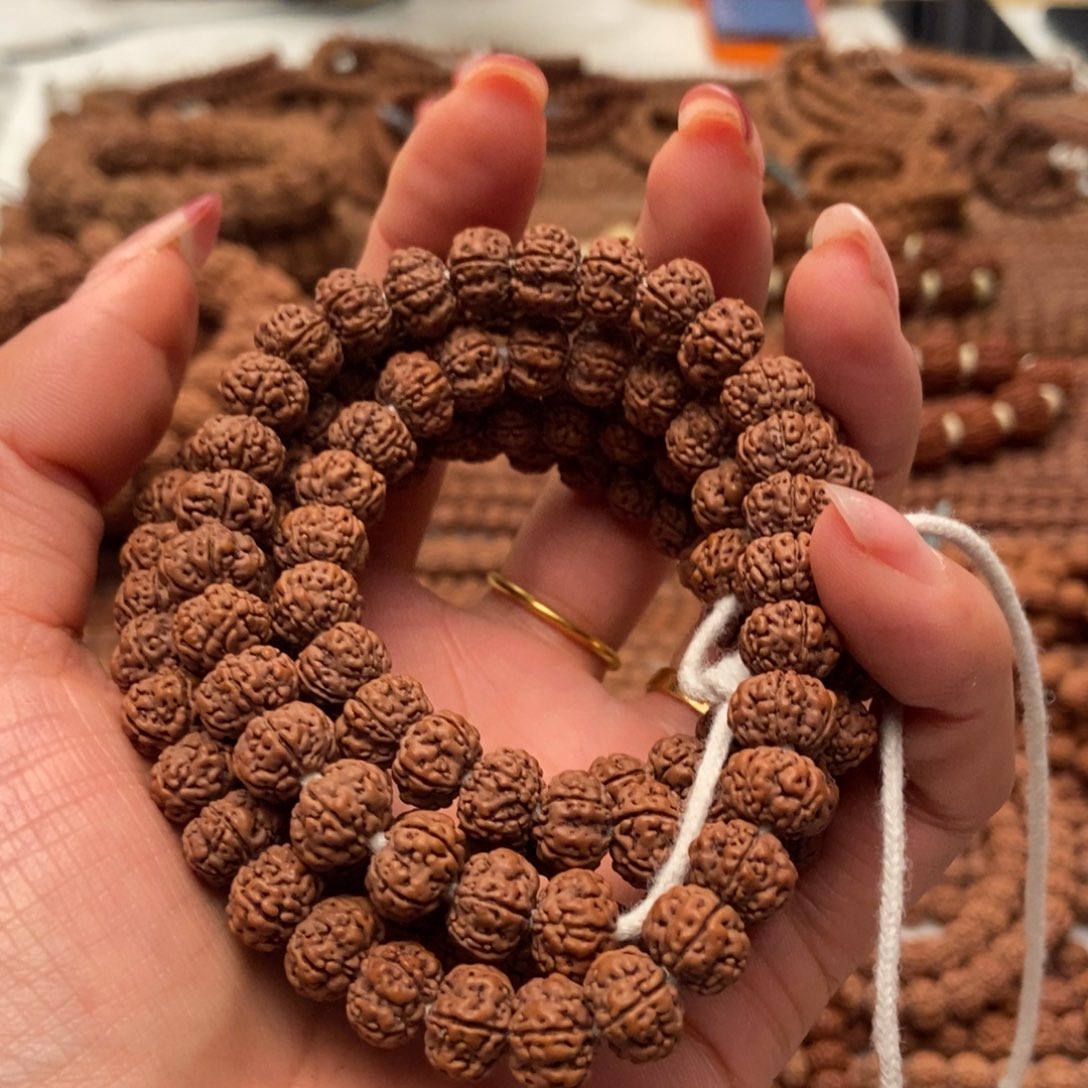 爱***玩金刚菩提吊坠凹底108卡10➕