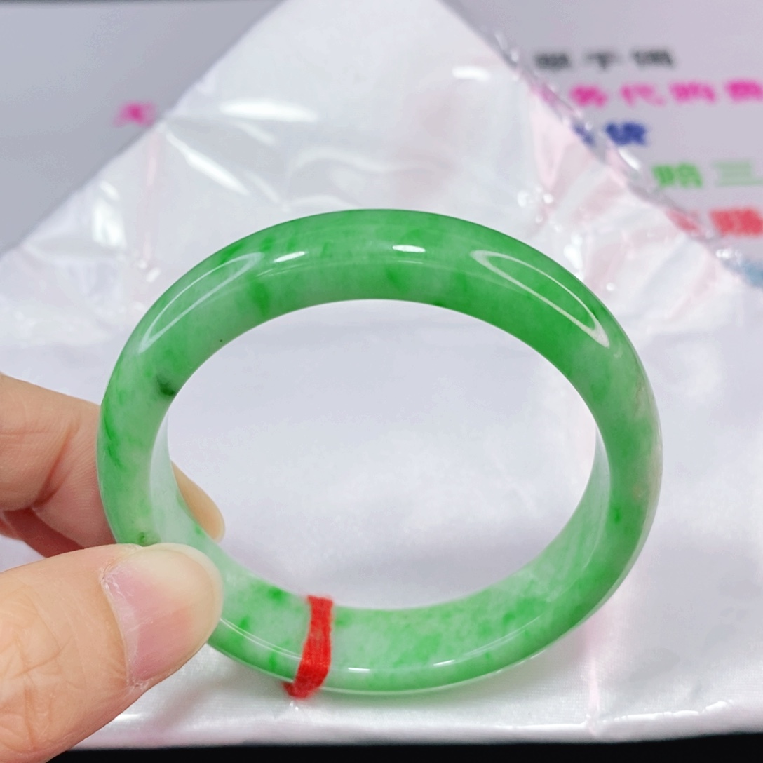 未镶嵌手镯翡翠50.8圈口正圈