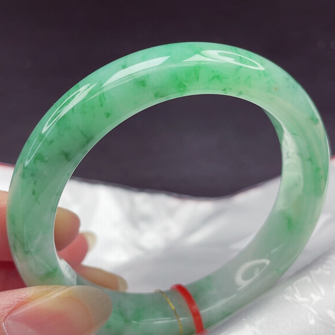 【闪购商品】未镶嵌手镯翡翠54圈+031
