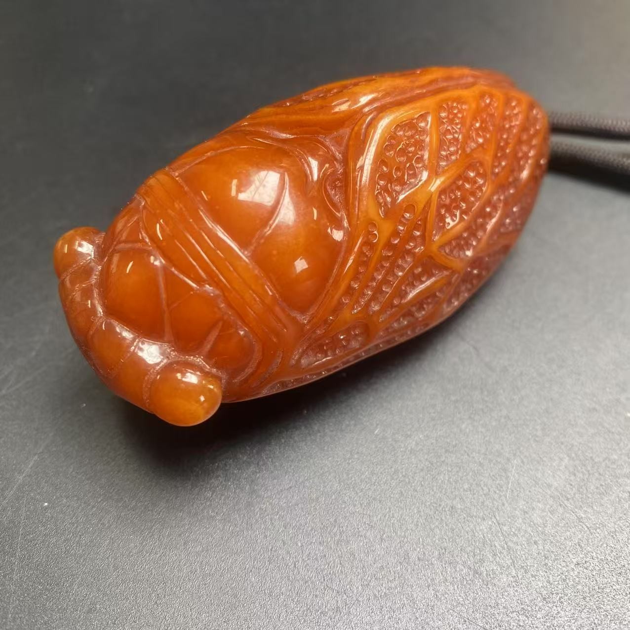 ZL知了手把件涵哲堂高端精选SC175