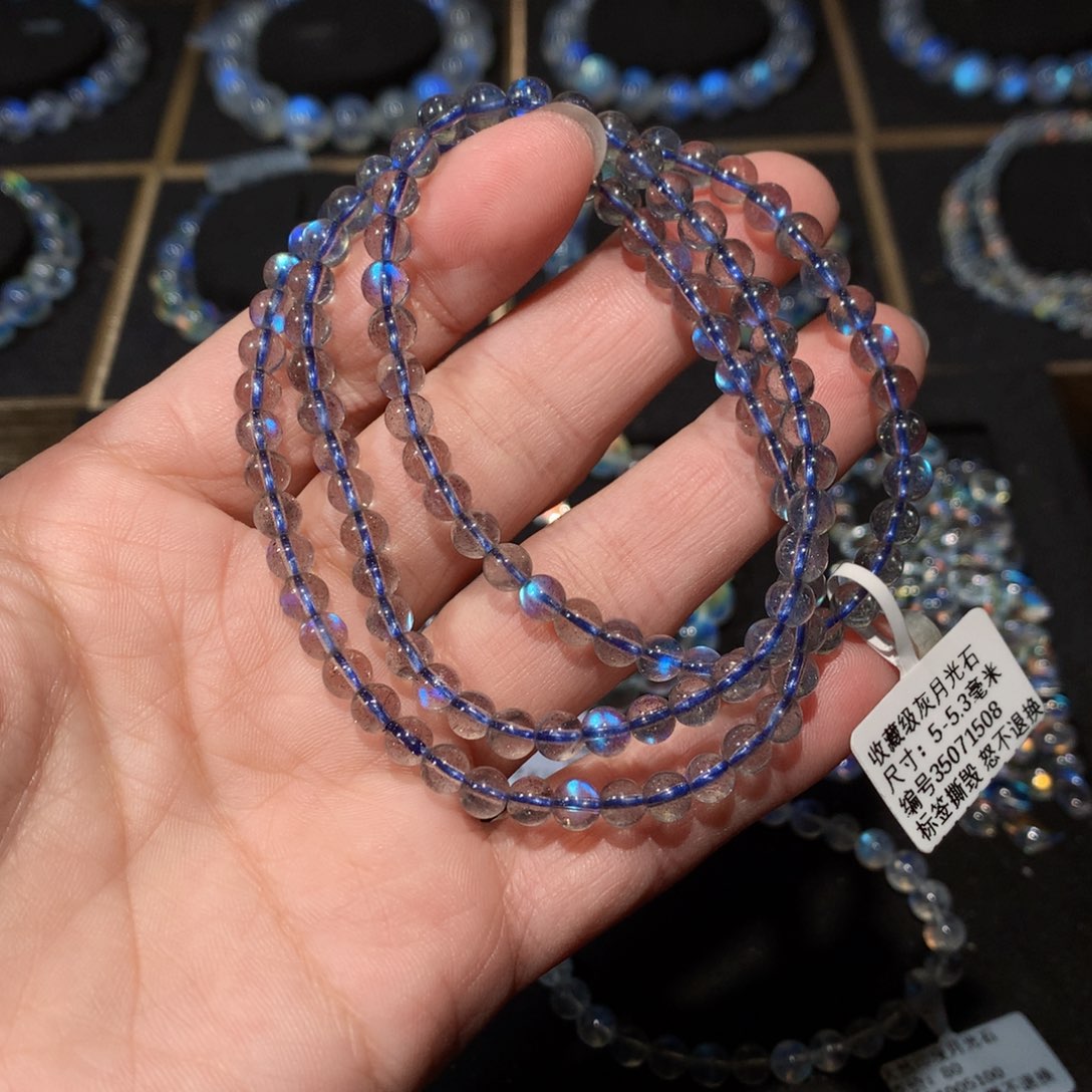 拉长石手链5未镶嵌