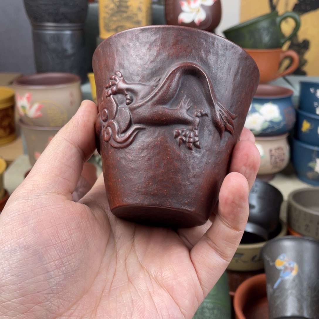 紫砂茶杯紫砂茶杯