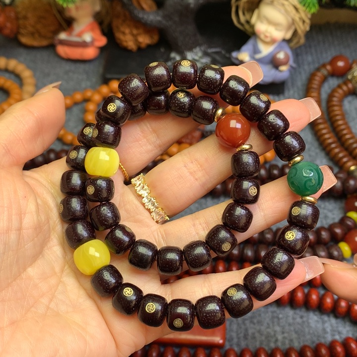 星月菩提吊坠菩提