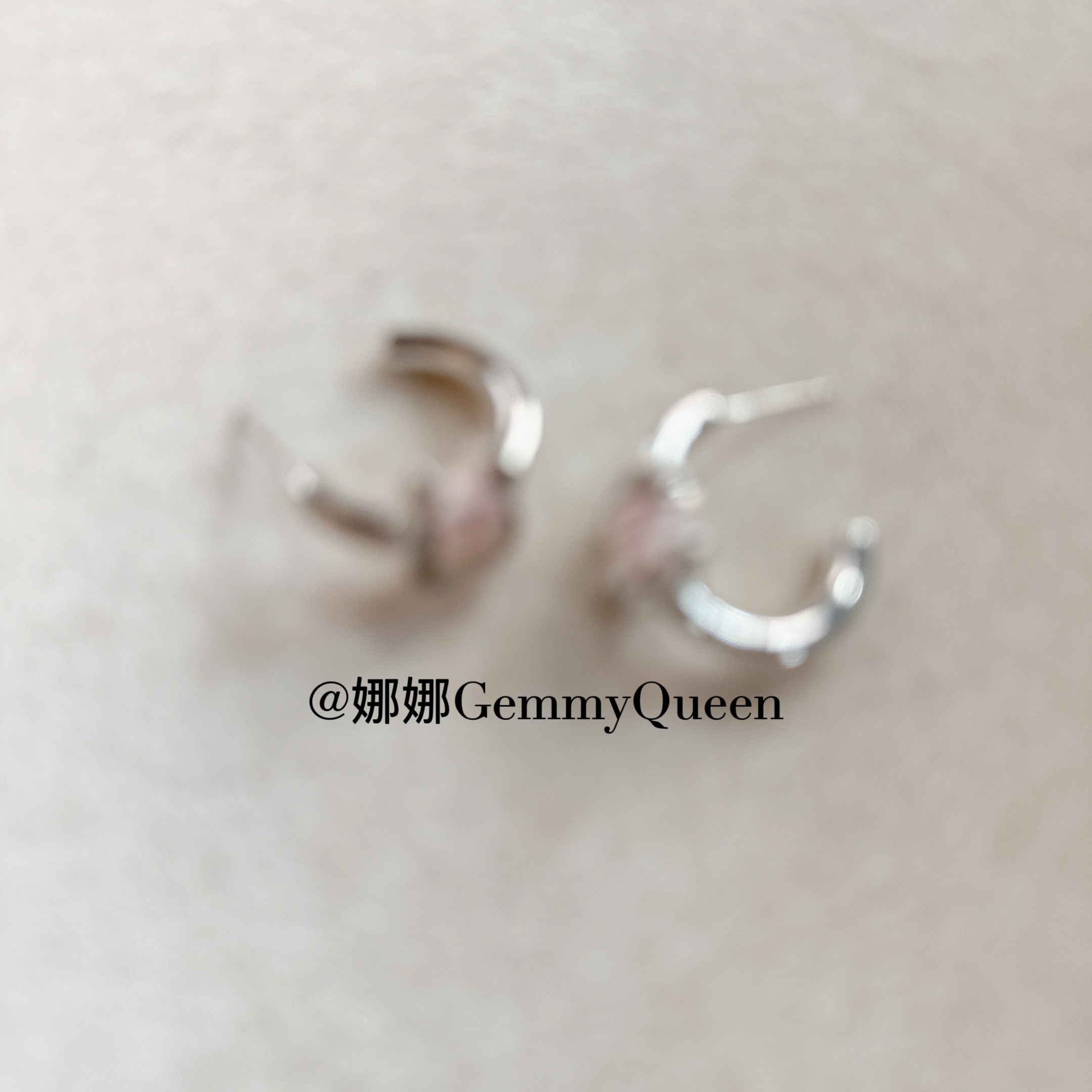 铜合金合成锆石耳饰 娜娜GemmyQueen耳环GQ07887