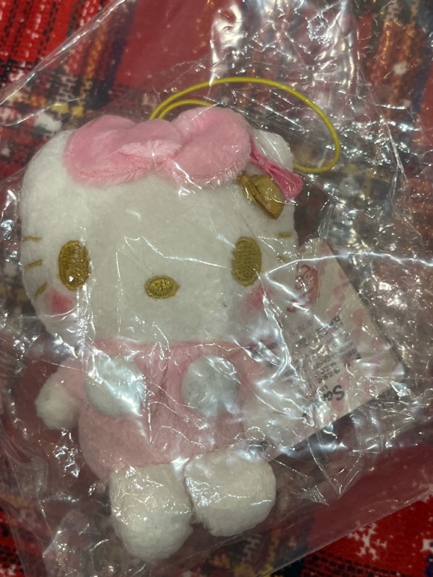 xt专拍粉金kitty挂件