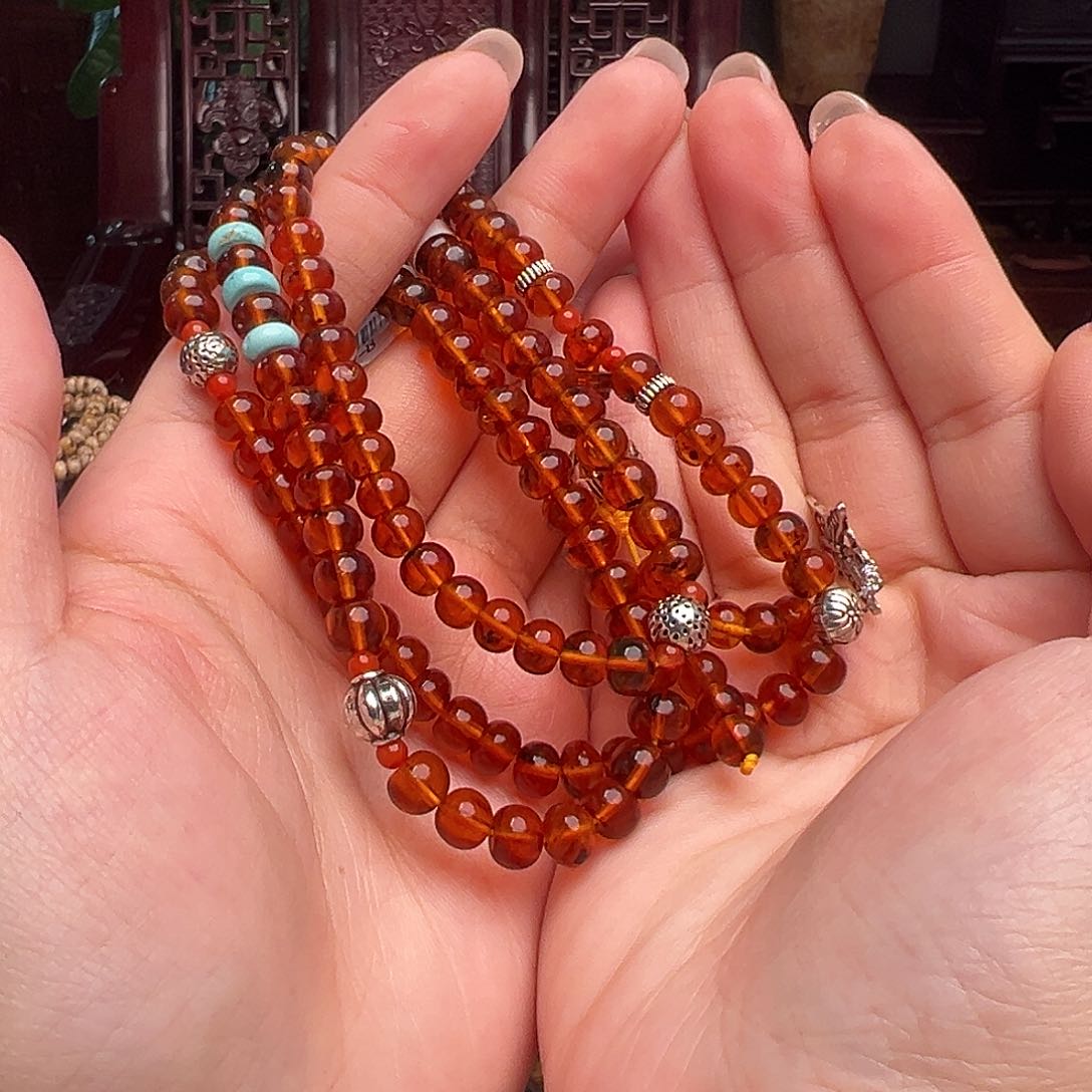 琥珀裸石未镶嵌抚顺琥珀20119-8。6m m