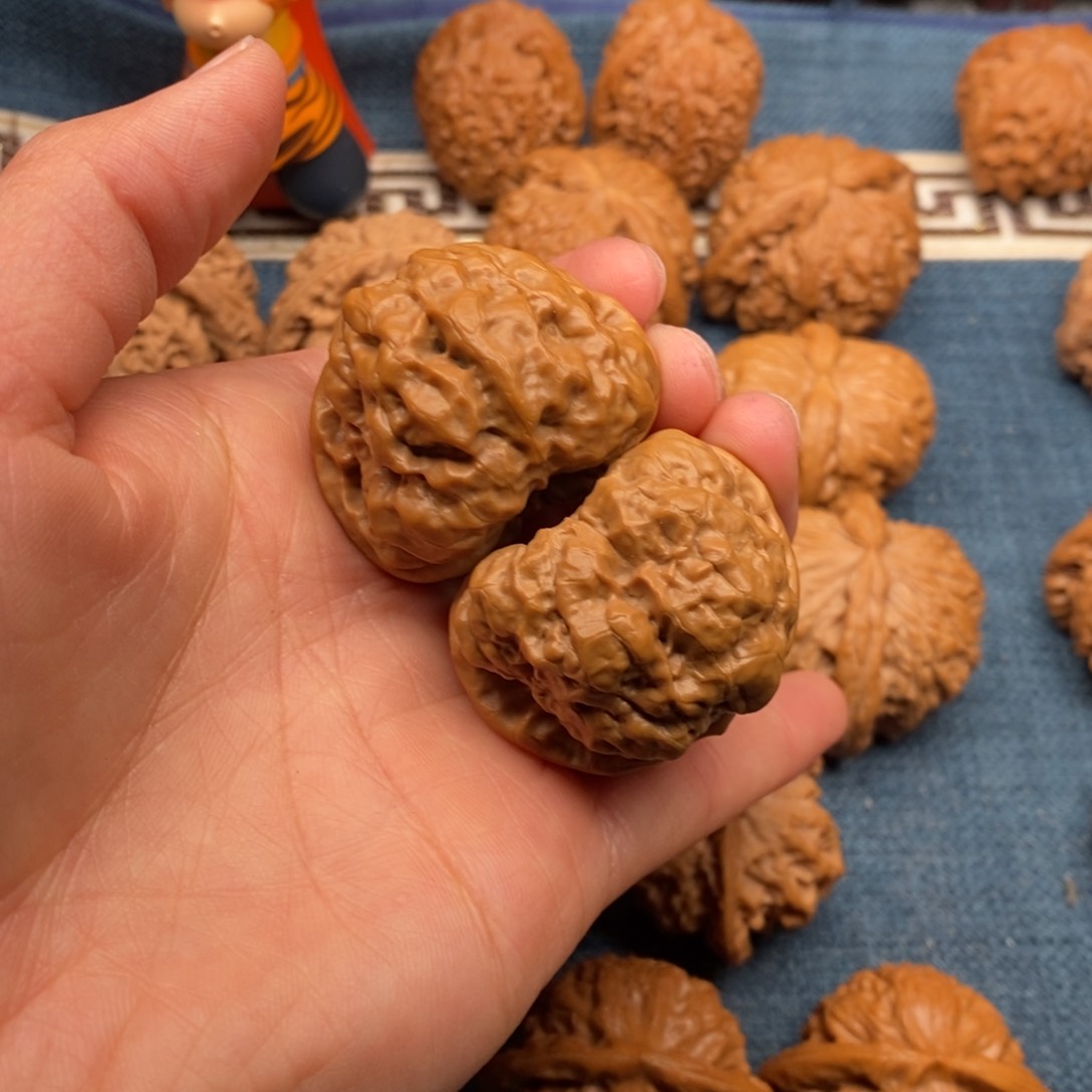 文玩核桃把件39肌肉开背蛙