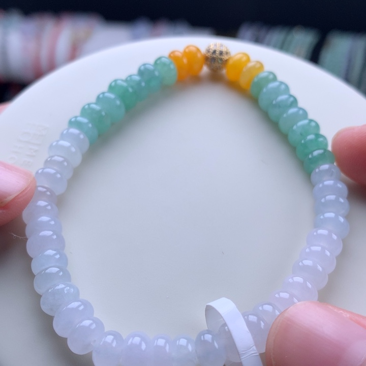 未镶嵌手串翡翠卡6