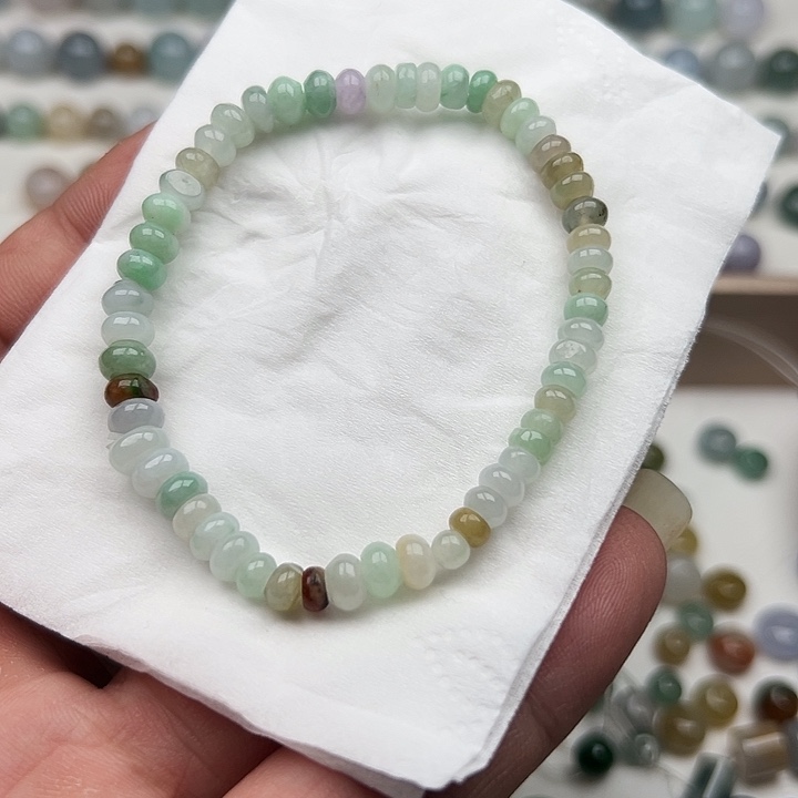 翡翠散珠翡翠手串