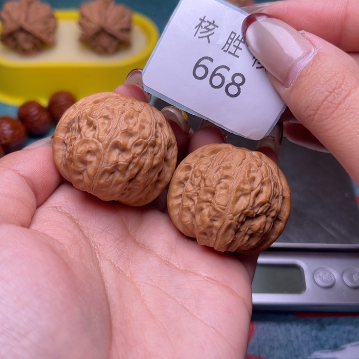 文玩核桃把件乾隆磨35.668