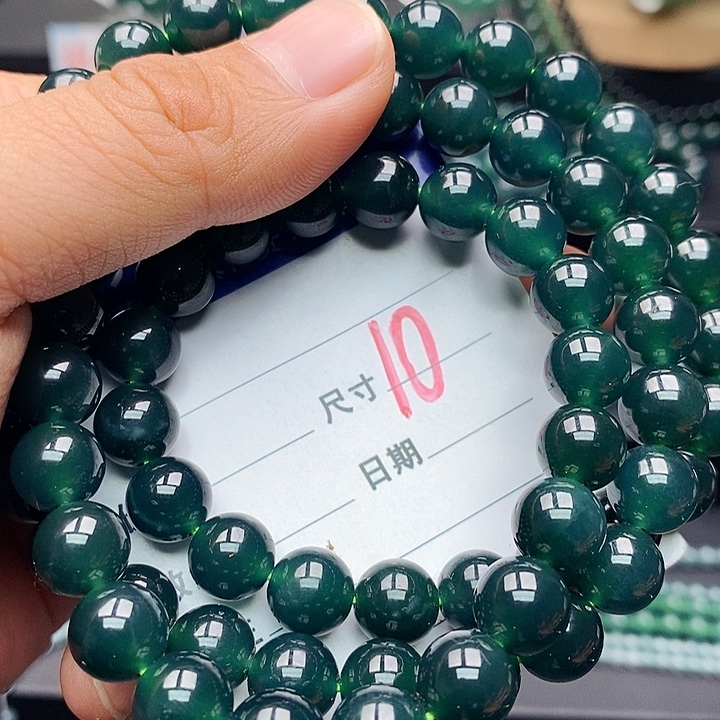 翡翠未镶嵌手链翡翠