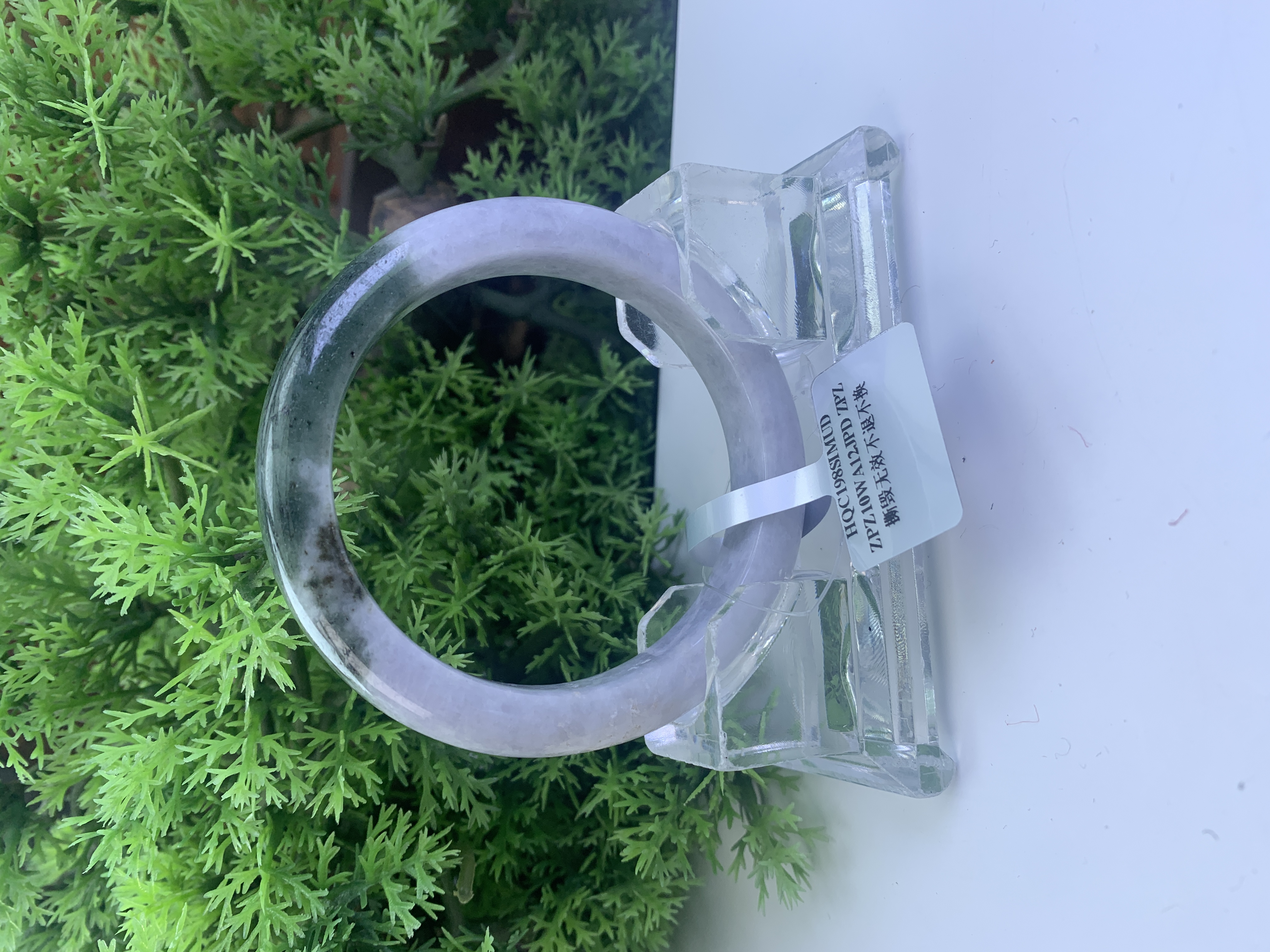 【刘思懿】天然缅甸A货翡翠手镯-A-1