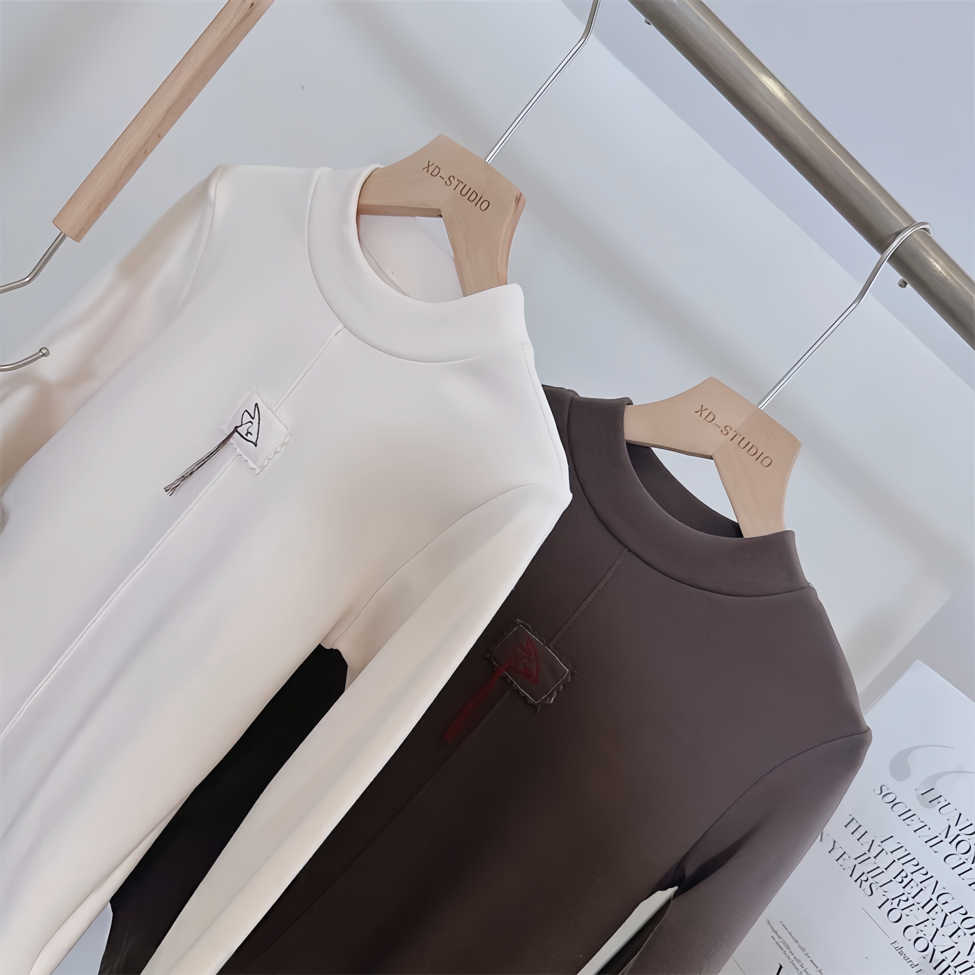 馨艺童品4153女童冬季内里加绒校服内搭神奇打底衫