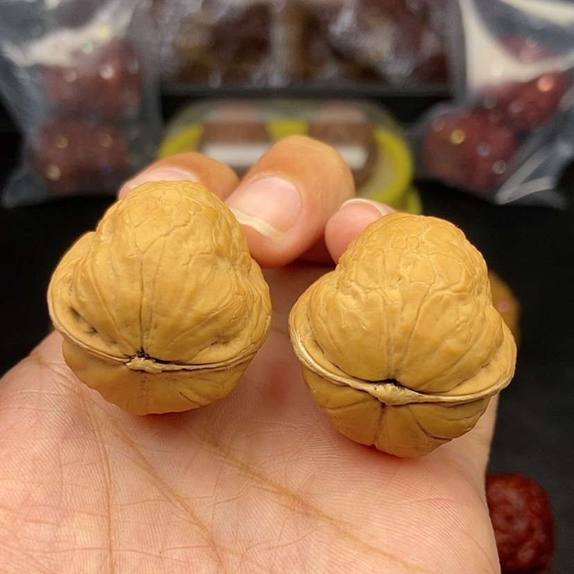 【闪购商品】把件文玩核桃31尺鹦鹉蟾