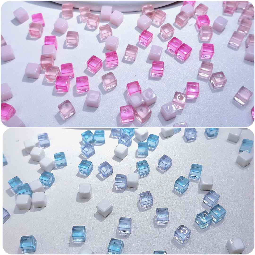 ❤【个人单小冰块】星空小冰块专拍链接3选1星空夜光小冰块diy摆件