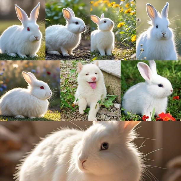 中华白土松宠物母兔活体通用链接