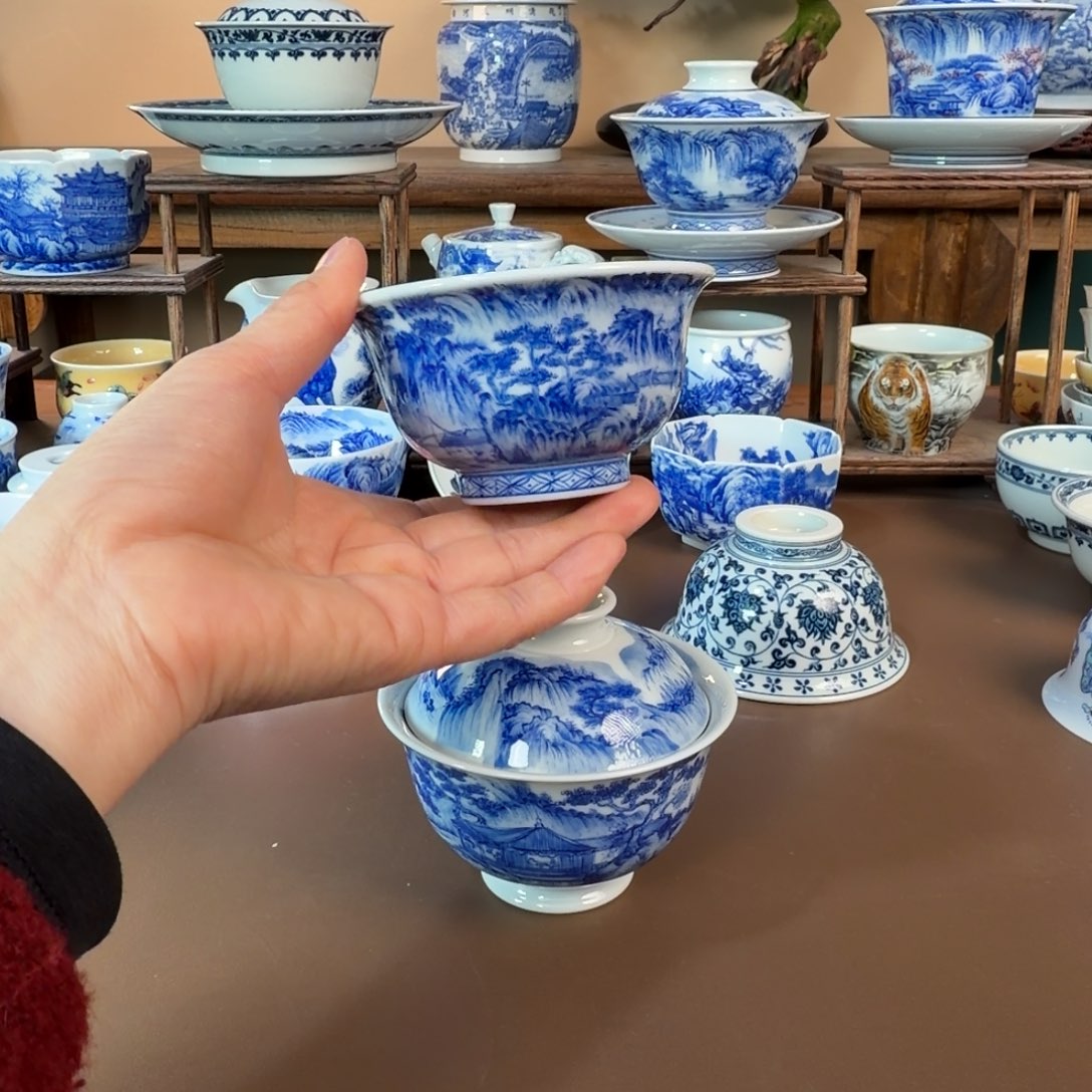 景德镇陶瓷手工手绘