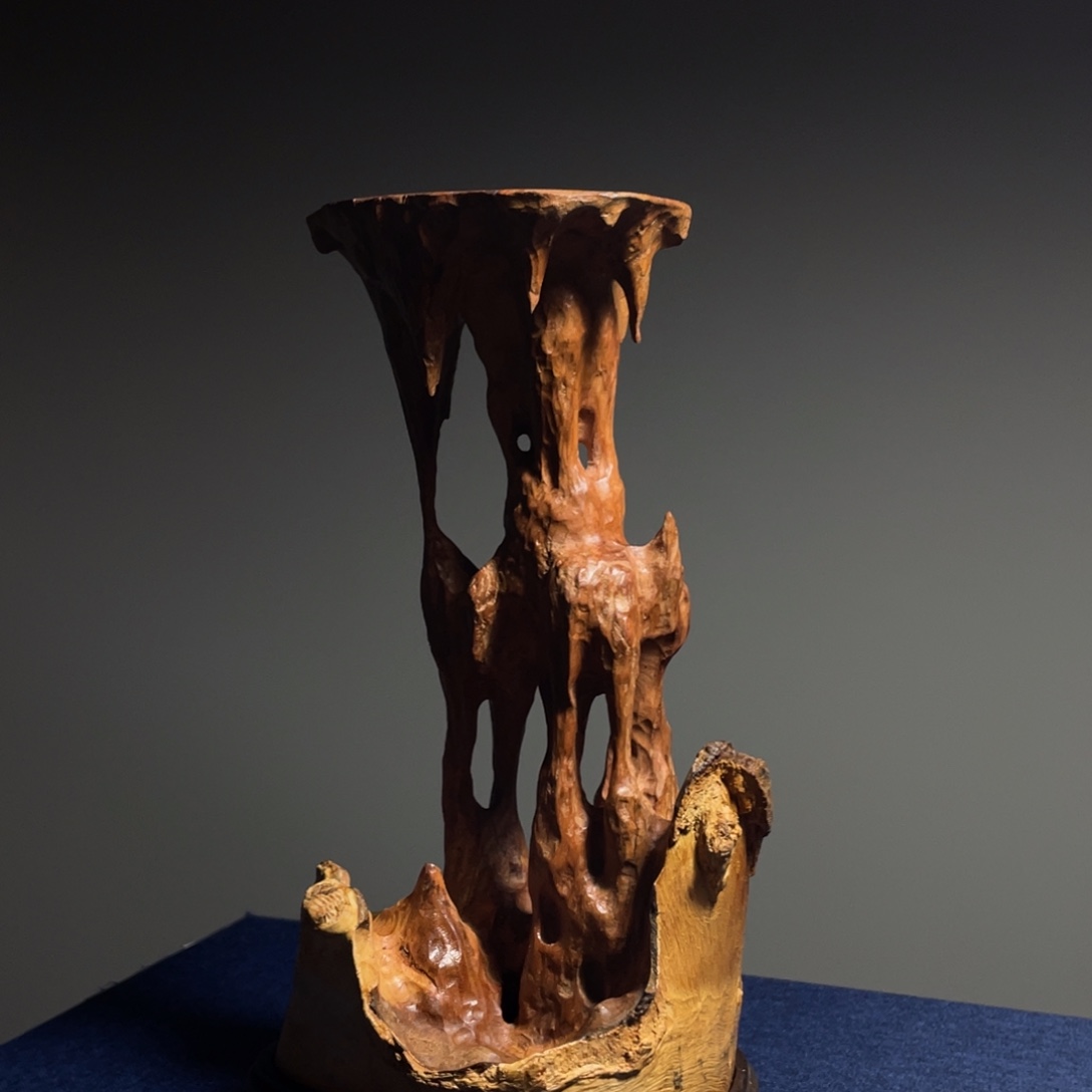 木荔枝木香炉工艺品