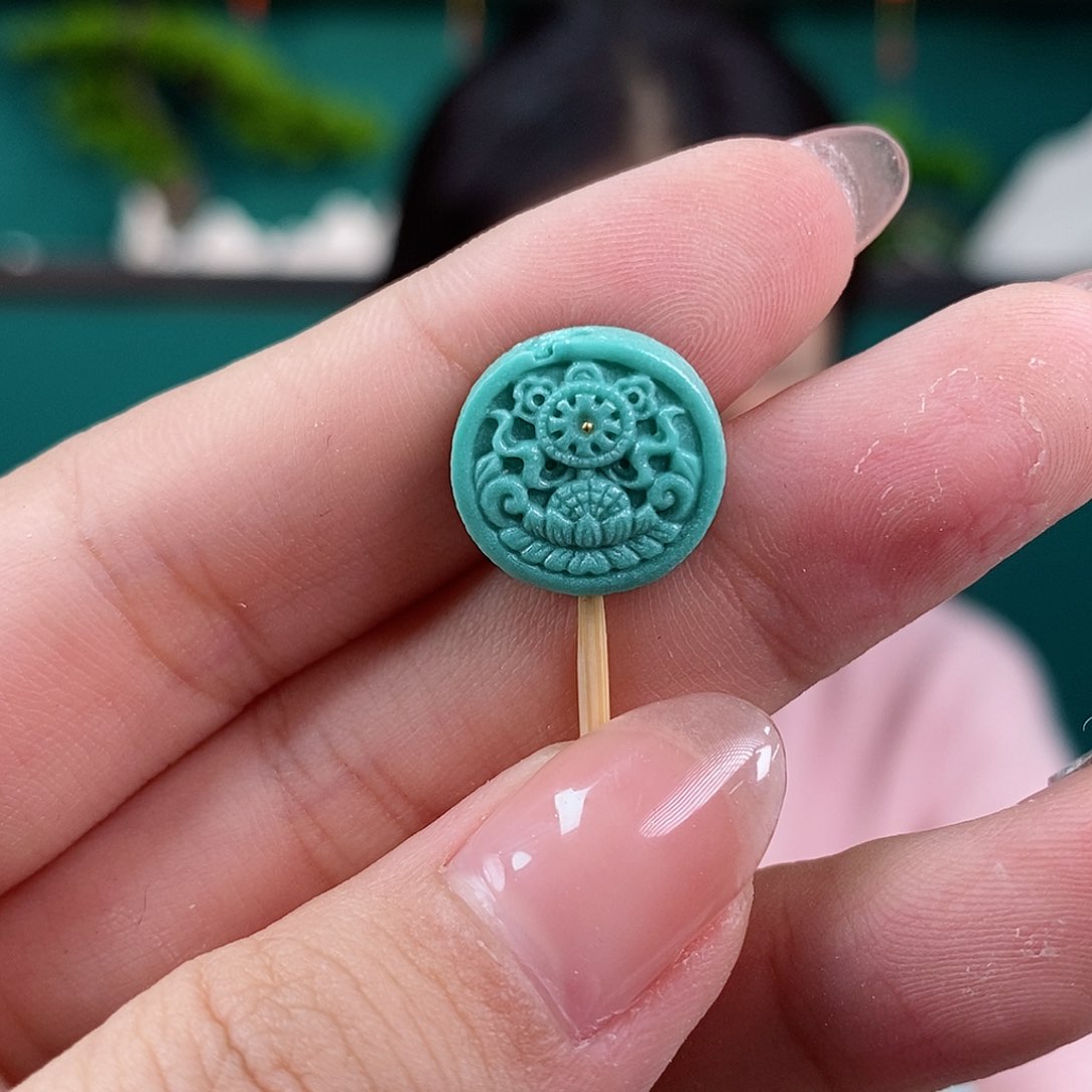 绿松石珠宝奇石未镶嵌