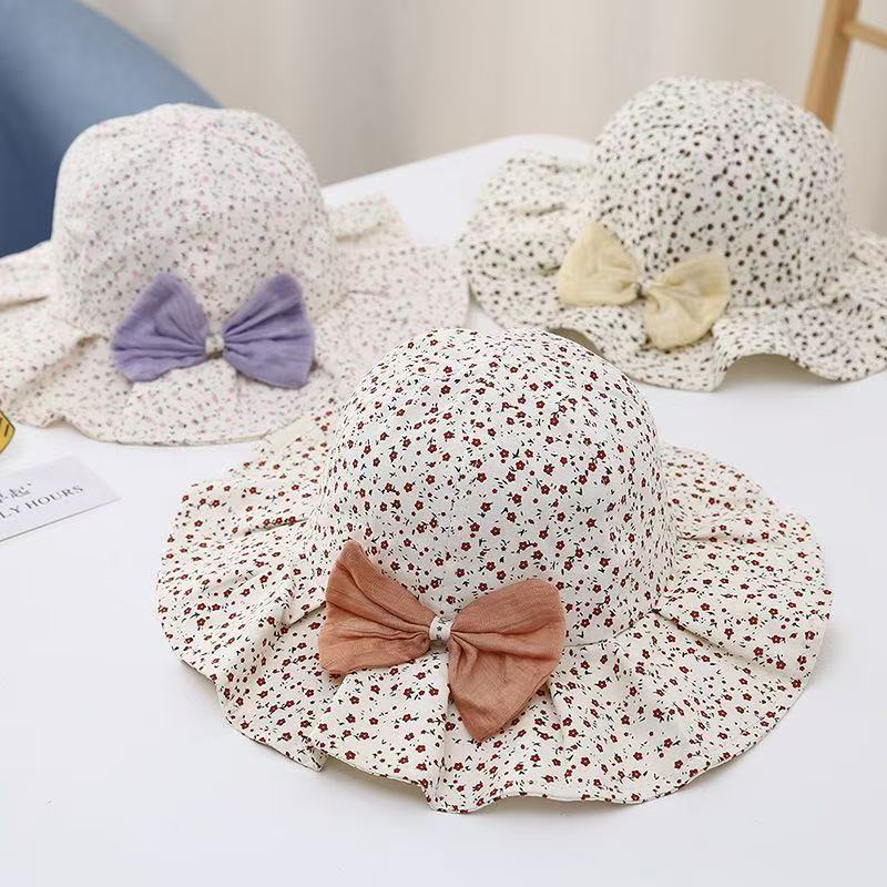 遮阳帽森系大檐凉帽帽子圆顶太阳帽草帽渔夫帽休闲风女公主风