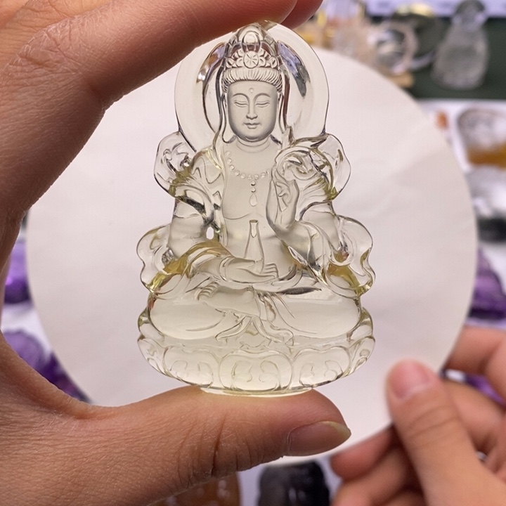 王***龙水晶颈饰未镶嵌定制