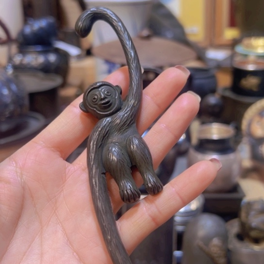 铜中古工艺品摆件
