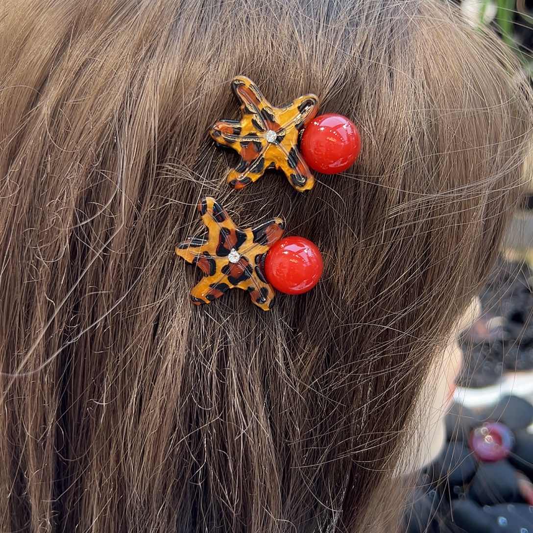 布艺非金属海星一对