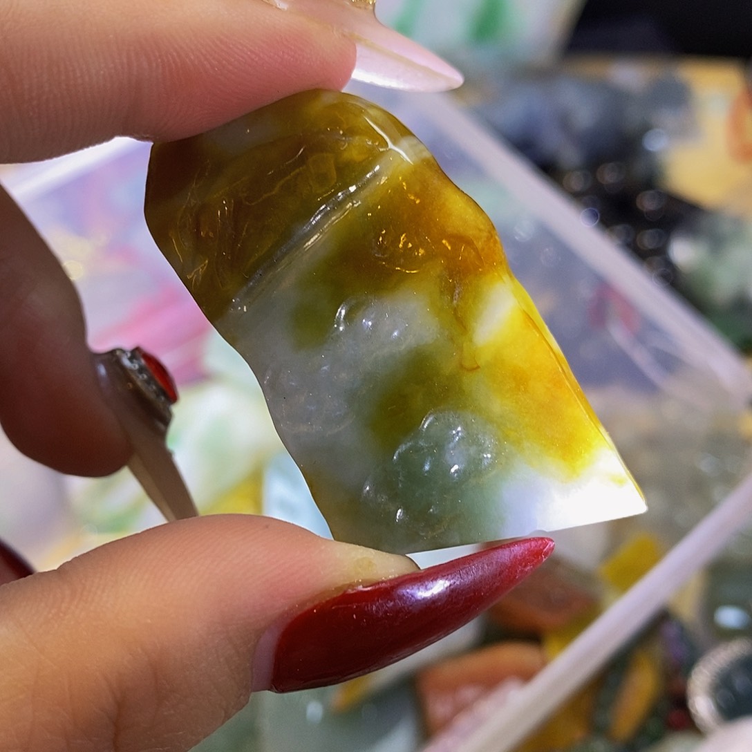 散珠翡翠天然翡翠