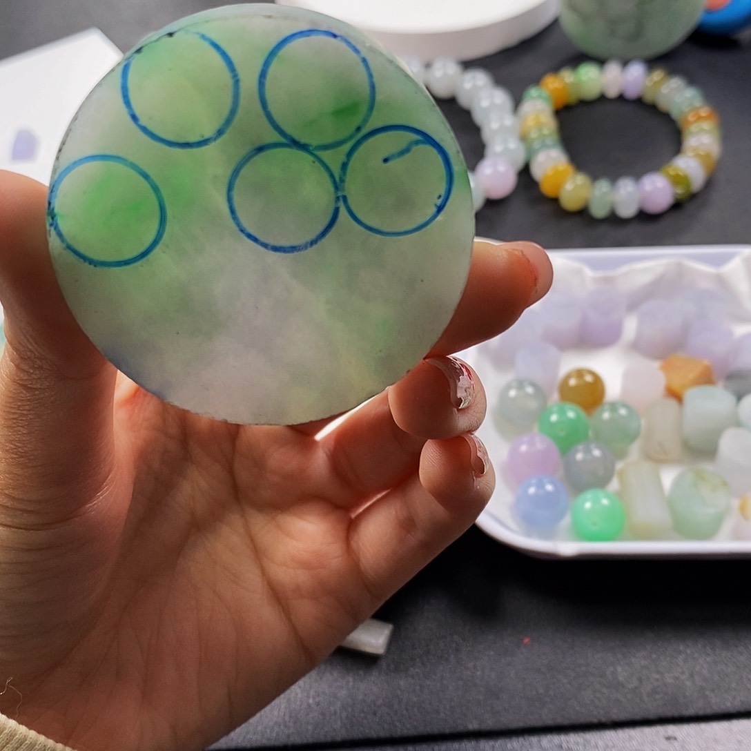 【闪购商品】定制翡翠未镶嵌秘*岁定制
