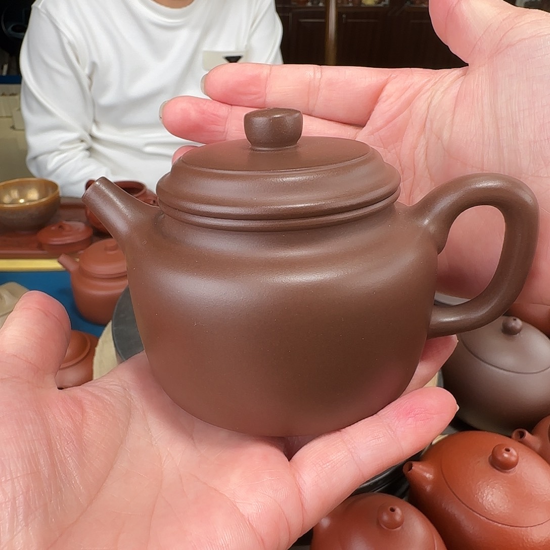 茶壶紫砂德钟紫泥