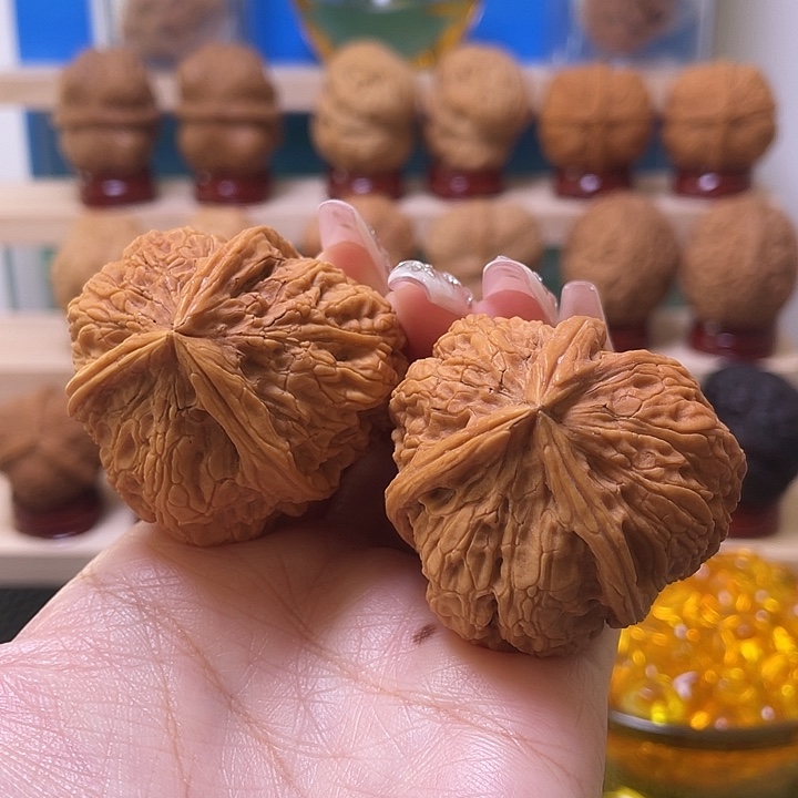 吊坠文玩核桃木鱼27