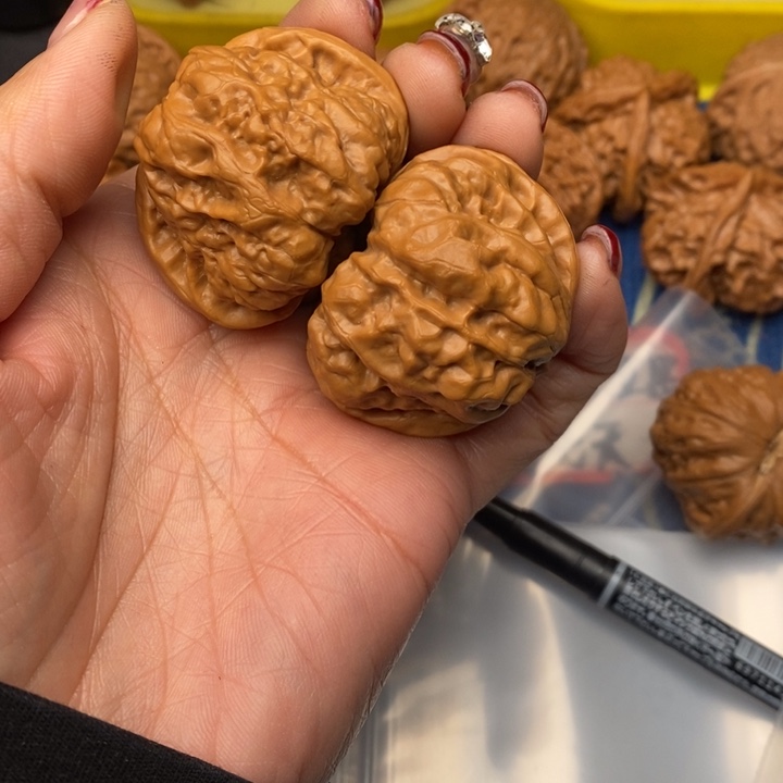 吊坠桃核蛤蟆头43核桃